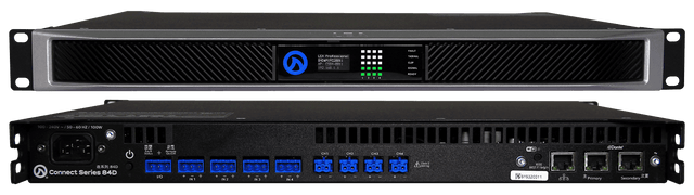 Lea Professional CONNECT 84D CS84D 4-Channel Amplifiers with Dante - Creation Networks