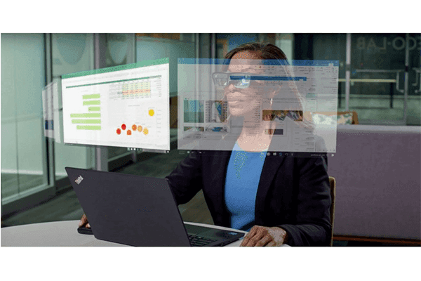 Lenovo ThinkReality A3 Smart GlassesNEW Eye - Camera, Speaker - Workstation, Smartphone - Creation Networks