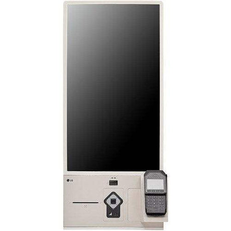 LG 27" Self-Ordering Kiosk Touch, Printer, Card Reader 300Nits - 27KC3PK-C - Creation Networks