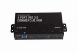 Liberty AV TeamUp+ Series 4 Port Powered USB 3.0 Commercial Hub - DL-4USB-PHUB - Creation Networks