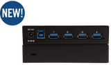 Liberty AV TeamUp+ Series 4 Port Powered USB 3.0 Commercial Hub - DL-4USB-PHUB - Creation Networks