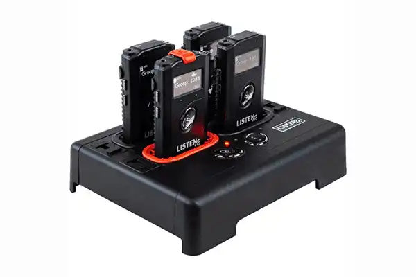 Listen Tech- LA-482-01 ListenTALK Docking Station 4 Assistive Listening Listen Technologies