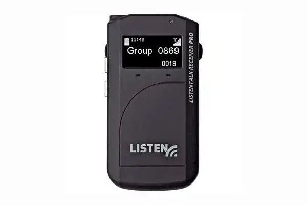 Listen Tech LKR-11-A0 ListenTALK Receiver Pro Assistive Listening Listen Technologies
