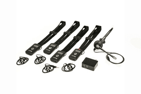 Listen Tech- LKS-1-A1 ListenTALK base-4 system 4 listentalk,1 headset 2 1 4-port USB charger - Creation Networks