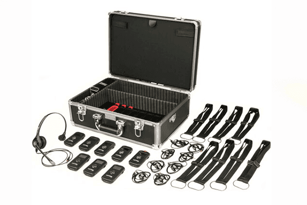 Listen Tech- LKS-2-A1 ListenTALK base-8 system 8 listentalk,1 headset 2,1 docking station case - Creation Networks