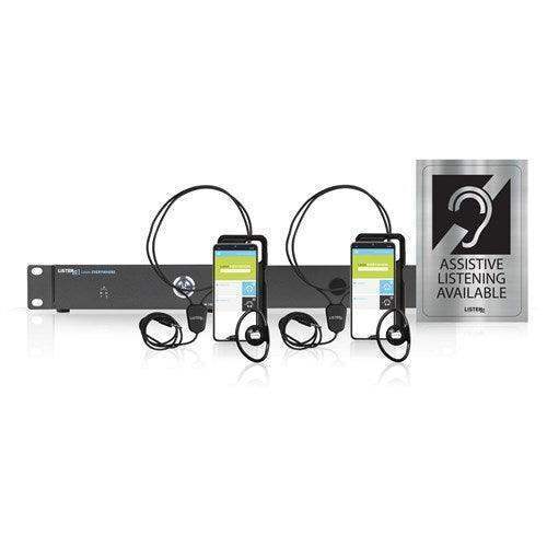 Listen Tech LWS-16-A1 2 Channel Wi-Fi System with 16 receivers - Creation Networks