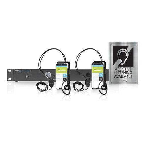 Listen Tech LWS-16-A1 2 Channel Wi-Fi System with 16 receivers - Creation Networks