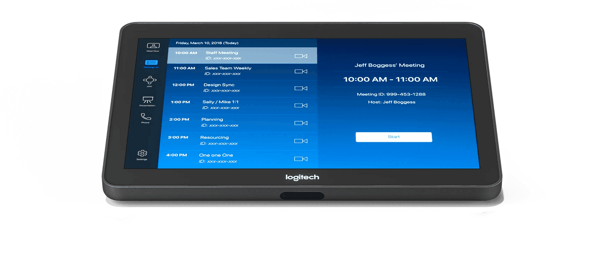 Logitech Medium Room with Tap + Rally Bar for Zoom Rooms - TAPRBGUNIAPP - Creation Networks