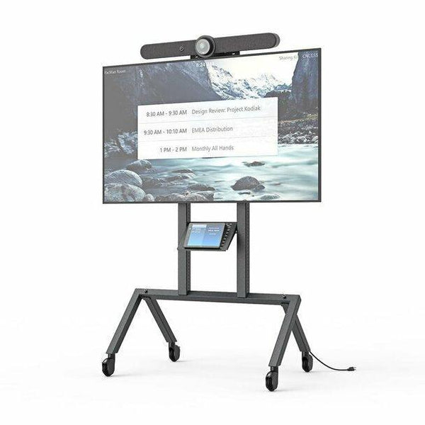 Logitech Rally Bar Cart Complete Solution for Microsoft Teams, Zoom, or BYOD - Creation Networks