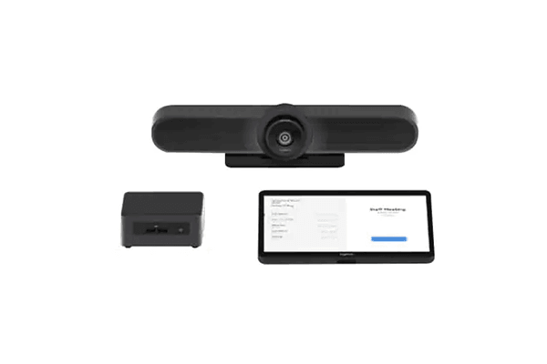 Logitech Small Room with Tap + MeetUp + Intel NUC for Microsoft Teams Rooms - TAPMUPMSTINT - Creation Networks
