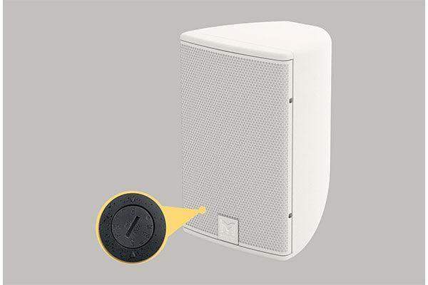 Martin Audio 5" Passive Coaxial Differential Dispersion Outdoor On-wall Loudspeaker with 70/100V Transformer (White) - CDD5WTX-WR - Creation Networks