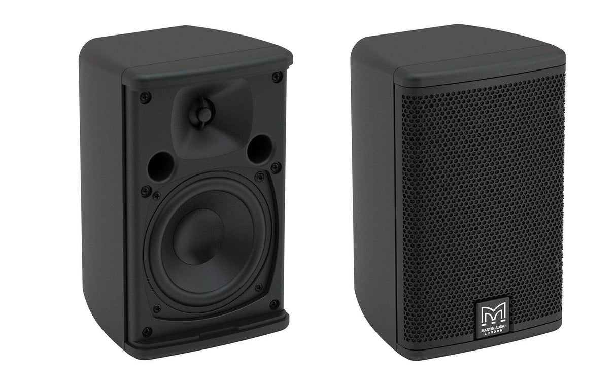 Martin Audio CDD Series 5" Passive Coaxial Differential Dispersion On-wall Loudspeaker (Black, Pair) - CDD5B - Creation Networks