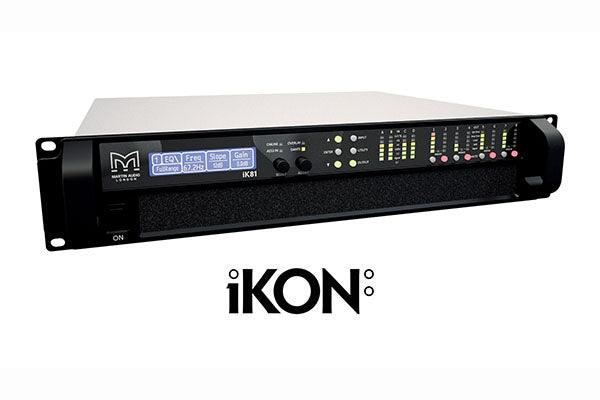 Martin Audio iKON Eight-channel 10,000W Class D Power Performance Amplifier - IK81-DANTE - Creation Networks