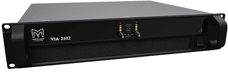 Martin Audio VIA Series Two-Channel Class D Amplifier - VIA2502 - Creation Networks
