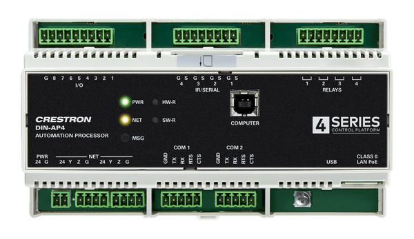 Crestron DIN-AP4  4-Series™ DIN Rail Control System - Creation Networks