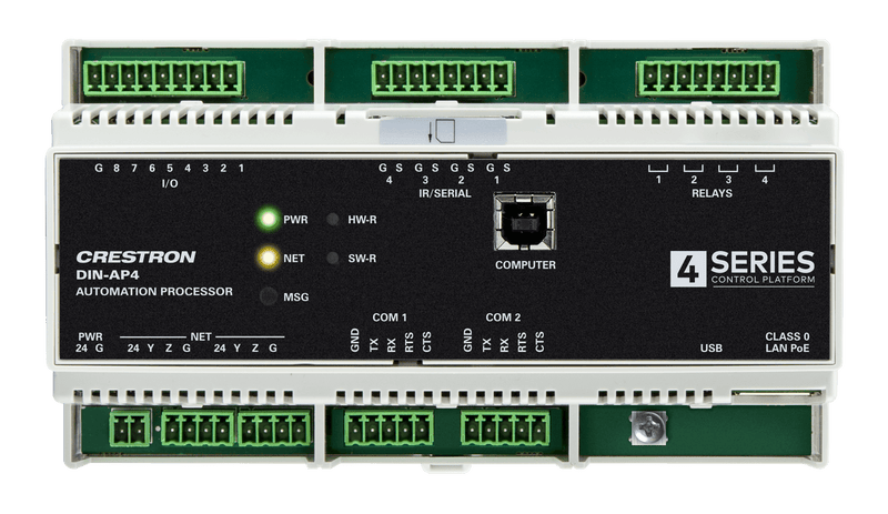 Crestron DIN-AP4  4-Series™ DIN Rail Control System - Creation Networks