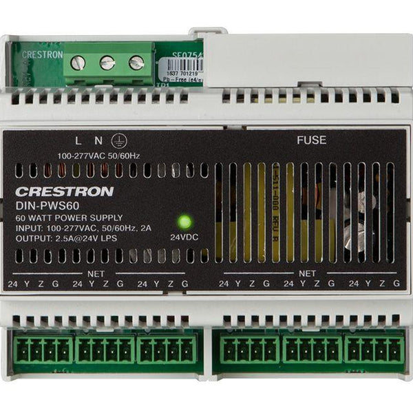 Crestron DIN Rail 60 Watt Cresnet® Power Supply - DIN-PWS60