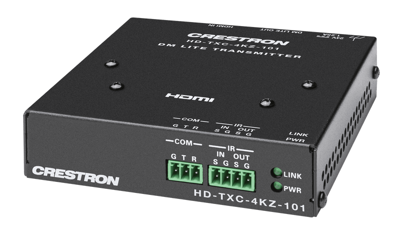 Crestron HD-TXC-4KZ-101  DM Lite® 4K60 4:4:4 Transmitter for HDMI®, RS‑232, and IR Signal Extension over CATx Cable