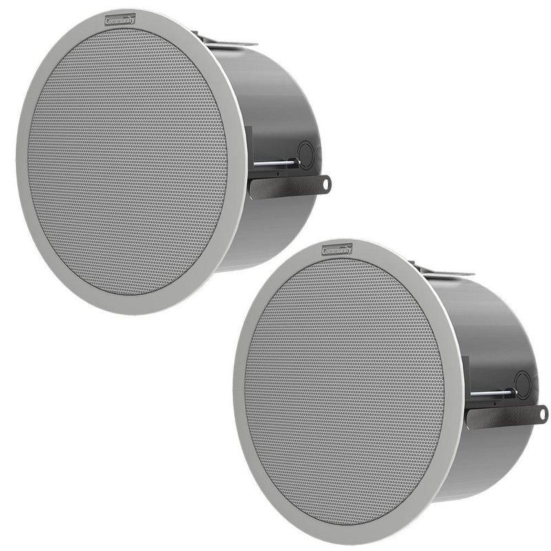 Biamp Desono D6 6.5-Inch Ceiling Loudspeaker (Pair, White) - 911.0547.900