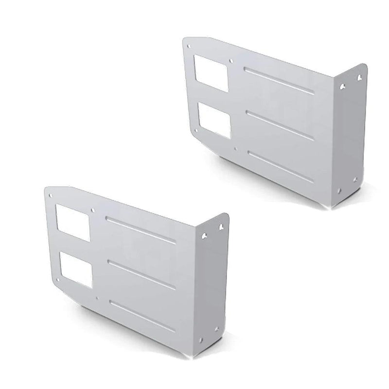 Biamp Desono MASKCL L-shaped side bracket for MASK4C(T) MASK6C(T) (Pair, Black) - 911.0677.900