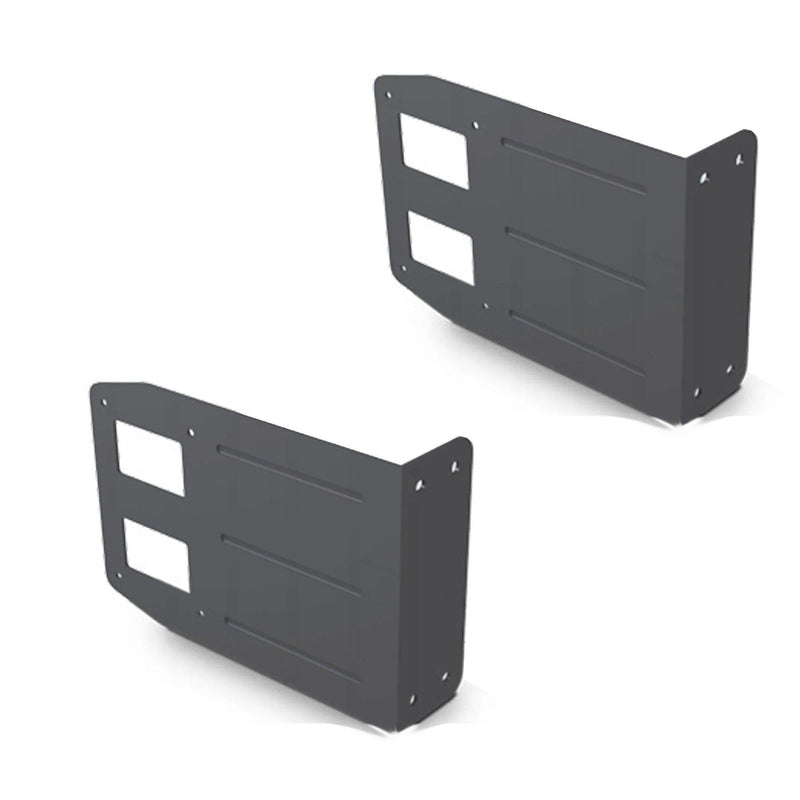 Biamp Desono MASKCL L-shaped side bracket for MASK4C(T) MASK6C(T) (Pair, Black) - 911.0677.900