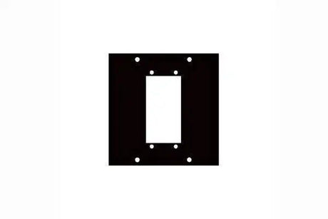 Middle Atlantic 1 Elco 90 Pin Punchout Panel - 1ELCO90 Racks Middle Atlantic