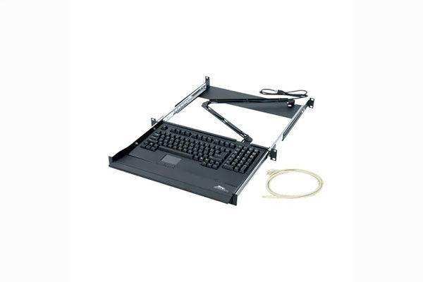 Middle Atlantic 1 RU Keyboard Sliding Shelf with Computer Keyboard - RM-KB - Creation Networks