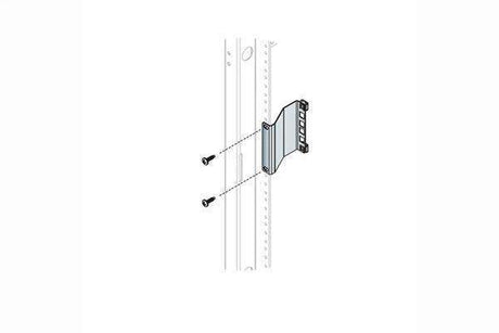 Middle Atlantic 2 RU Rackrail Recessor, 3 Inches Deep - RR2-3RCN - Creation Networks