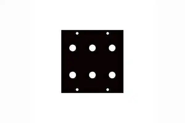 Middle Atlantic 3/8 X 6 Panel - 3/8X6 - Creation Networks