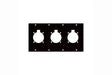 Middle Atlantic 4SC3 4 BOLT CIRC (3) PORT UCP - Creation Networks