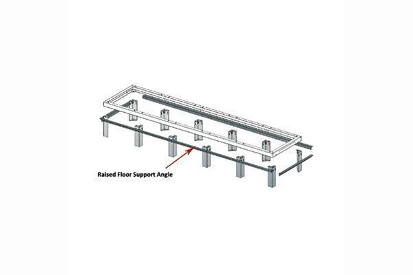 Middle Atlantic ANGLE-1 1BAY VRK FLOOR ANGLES (PR - Creation Networks