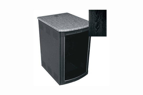 Middle Atlantic BGR-25SA27MDK Presentation Enclosure System (Ebony Ash) - Creation Networks