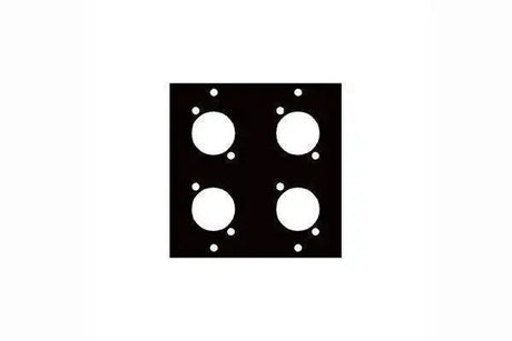 Middle Atlantic CANARE4 CANARE BNC(4)PORT UCP PNL Racks Middle Atlantic