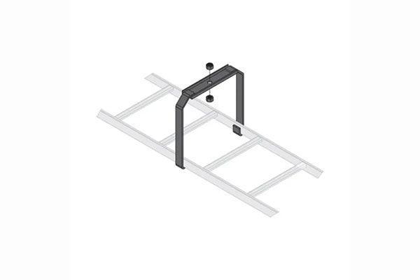 Middle Atlantic CLB-CSB Ladder Center Support Bracket, 12 Inches Wide - Creation Networks