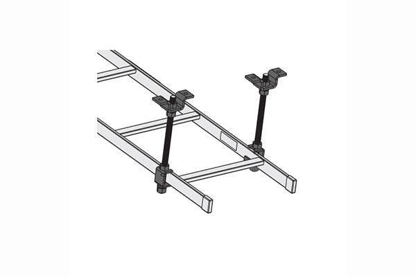 Middle Atlantic CLH-5/8ROD-12-4 5/8 Inch Threaded Rod, 12 Inches Long - Creation Networks