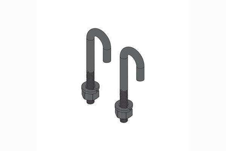 Middle Atlantic CLH-JBOLT ONE PAIR 5/16 J-BOLT W/NU Racks Middle Atlantic