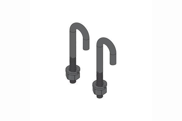 Middle Atlantic CLH-JBOLT ONE PAIR 5/16 J-BOLT W/NU - Creation Networks