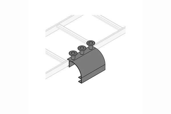 Middle Atlantic CLH-SD8 Ladder Side Drop with Spools, 8 Inches Wide - Creation Networks