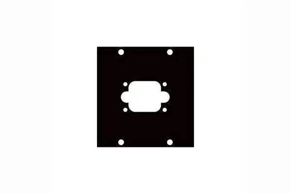 Middle Atlantic Custom UCP Connector Panel with (1) Opening for UCP-SF - 1G1 - Creation Networks