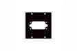 Middle Atlantic Custom UCP Connector Panel with (2) Openings for UCP-SF - 1G2 - Creation Networks