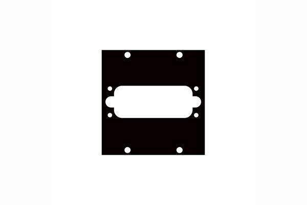 Middle Atlantic Custom UCP Connector Panel with (3) Openings for UCP-SF - 1G3 - Creation Networks