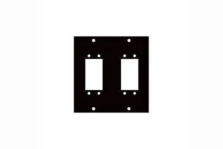 Middle Atlantic Dual Elco 38 Punchout Panel - 2ELCO38 Racks Middle Atlantic