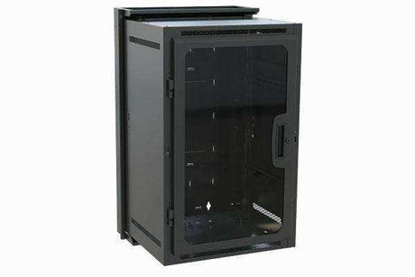 Middle Atlantic DWR-16-17PD 16SP/17D WALLRACK W/PLEXI Racks Middle Atlantic