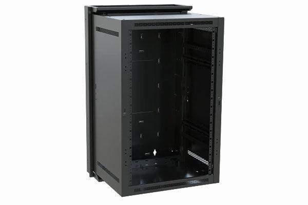 Middle Atlantic DWR-16-22 16SP/22D WALLRACK BLACK - Creation Networks