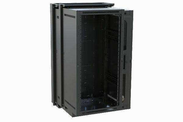 Middle Atlantic DWR-21-17 21SP/17D WALLRACK BLACK - Creation Networks
