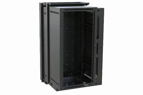 Middle Atlantic DWR-24-17 24SP/17D WALLRACK BLACK - Creation Networks