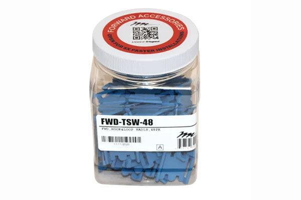 Middle Atlantic FWD-TSW-48 FWD,HOOK&LOOP SADLS,48PK - Creation Networks