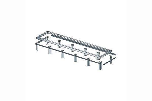 Middle Atlantic GANGLE Series Raised Floor Support Angles for GRK Series - Creation Networks