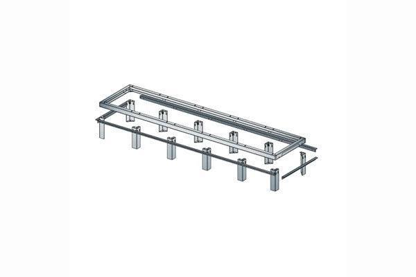 Middle Atlantic GANGLE Series Raised Floor Support Angles for GRK Series - Creation Networks
