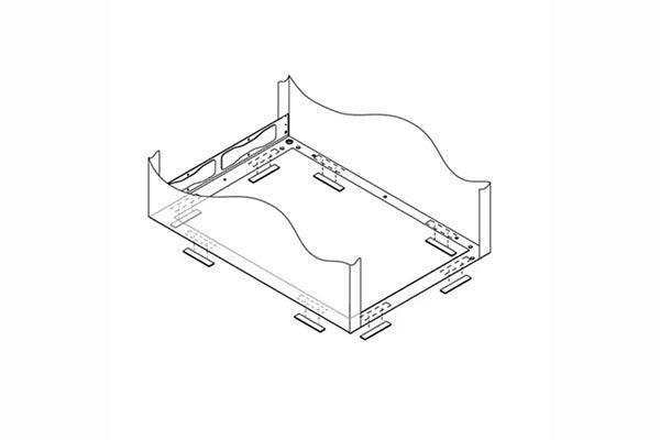 Middle Atlantic ISO-1 POLY-CARB RACK ISOLATION - Creation Networks